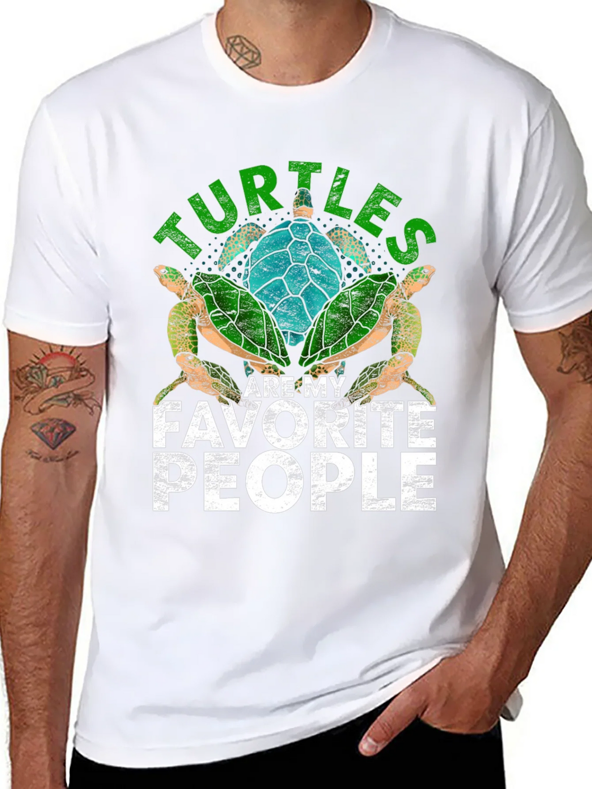 Turtles Are My Favorite People T-Shirt product image 10