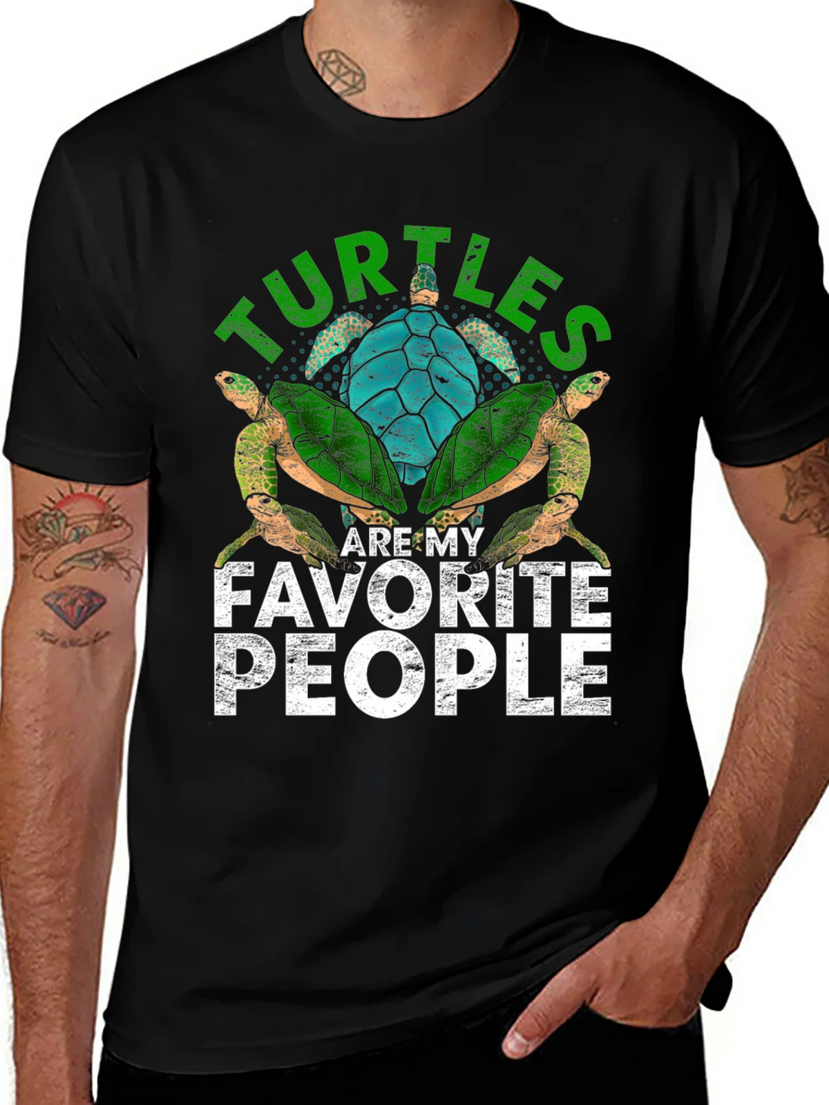 Turtles Are My Favorite People T-Shirt product image 1
