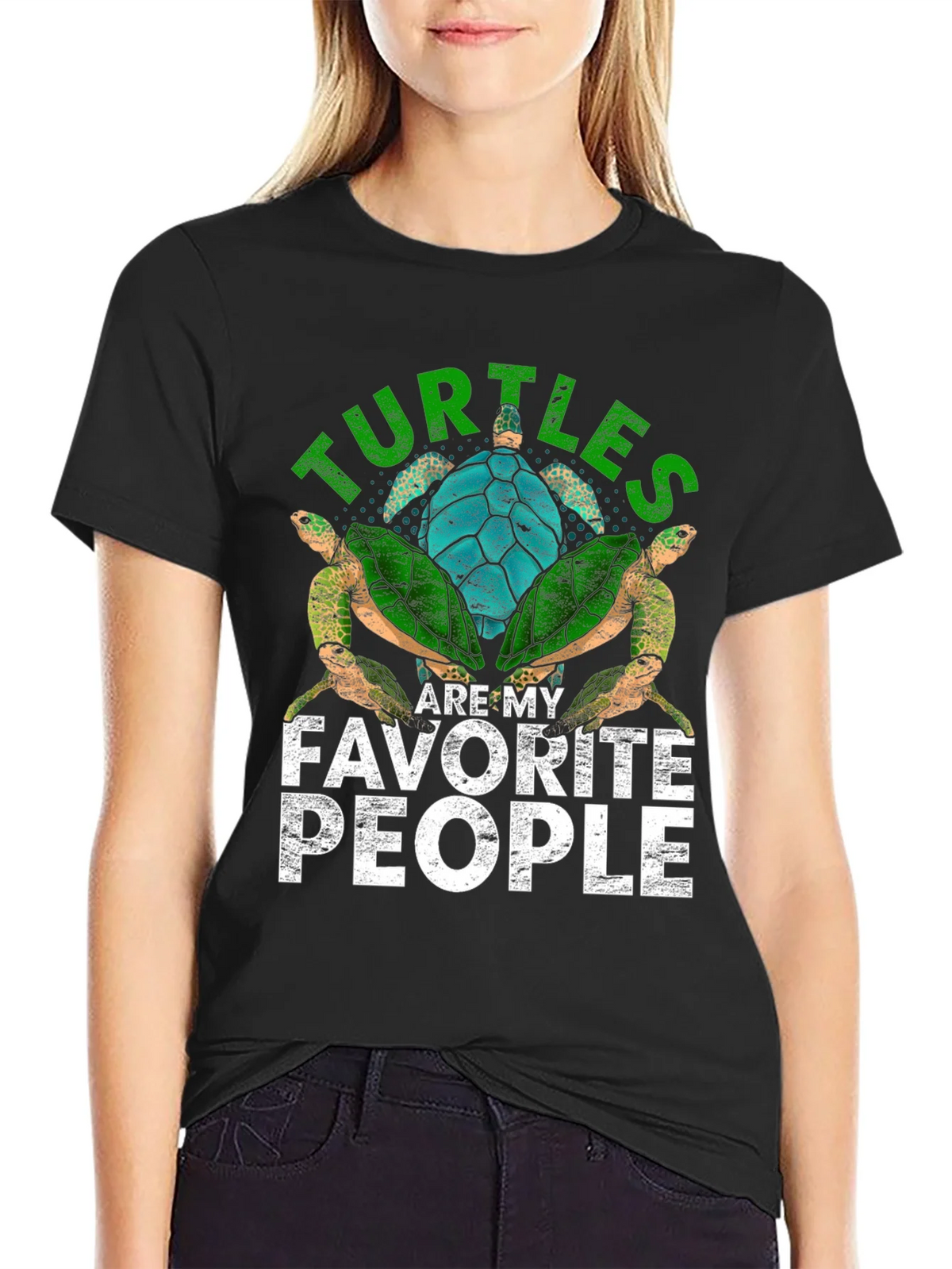 Turtles Are My Favorite People T-Shirt product image 5