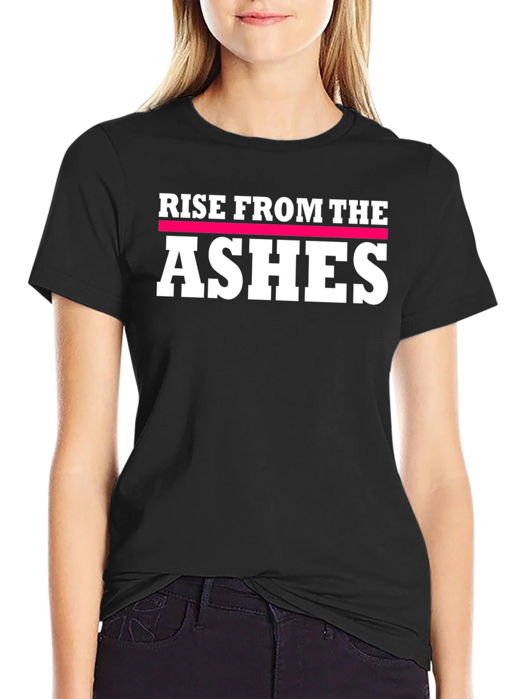 Rise From The Ashes Graphic Tee - Black product image 2
