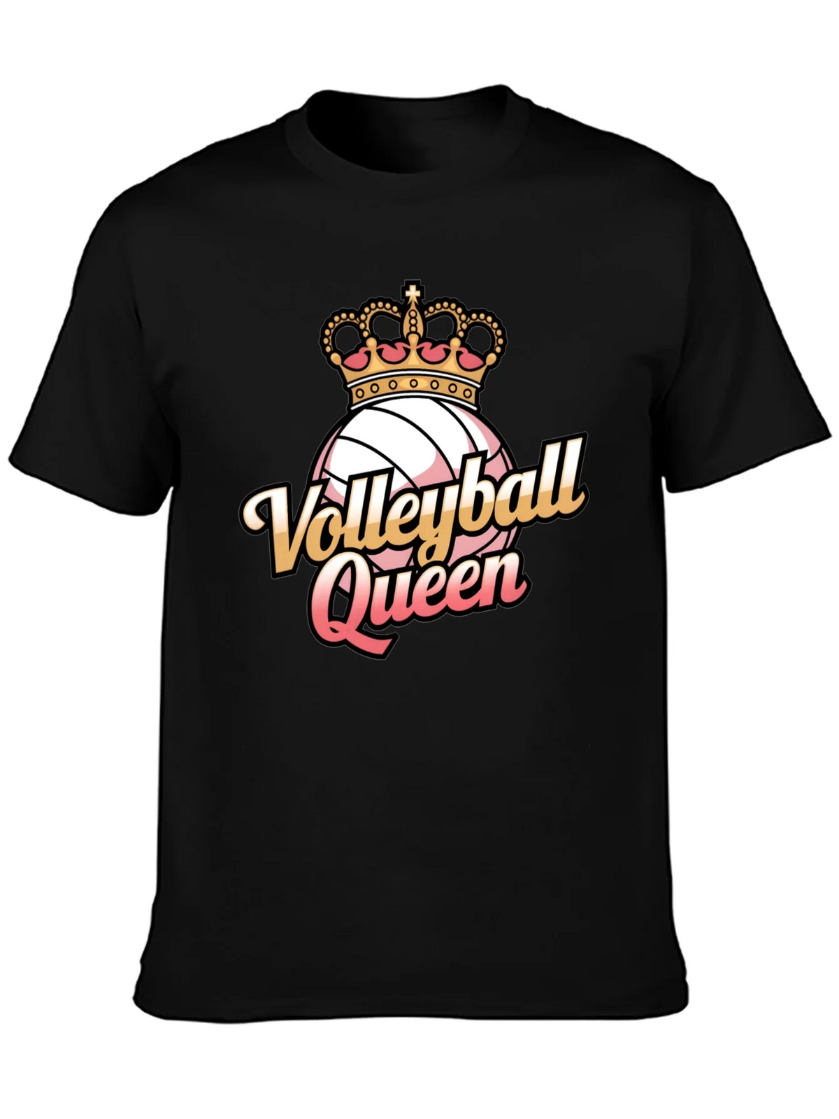 Volleyball Queen Graphic Tee product image 3