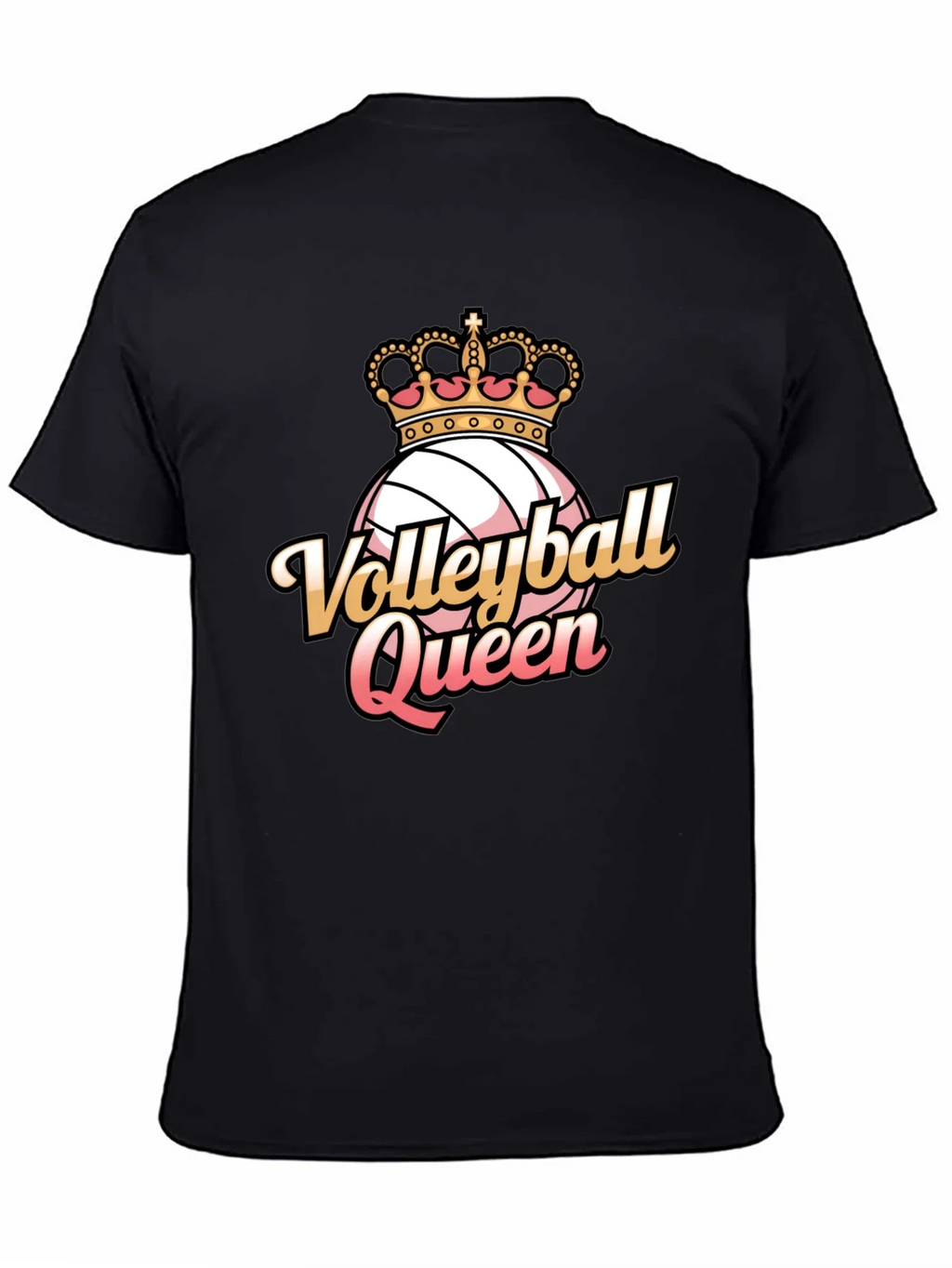 Volleyball Queen Graphic Tee product image 4