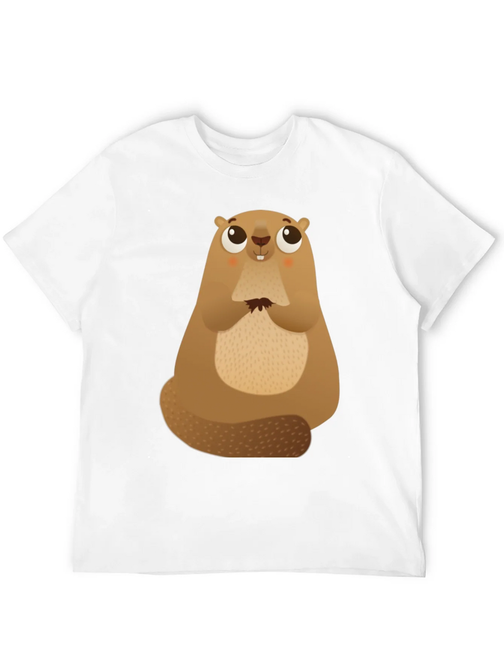 Cute Beaver Graphic Tee - Soft Cotton Comfort product image 3