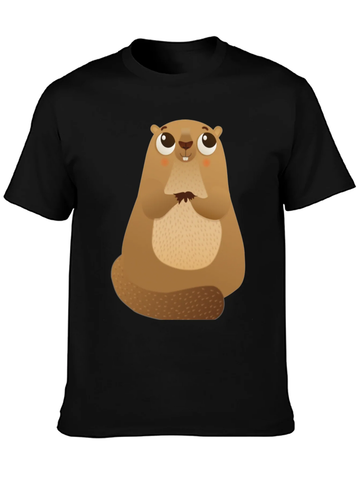 Cute Beaver Graphic Tee - Soft Cotton Comfort product image 6