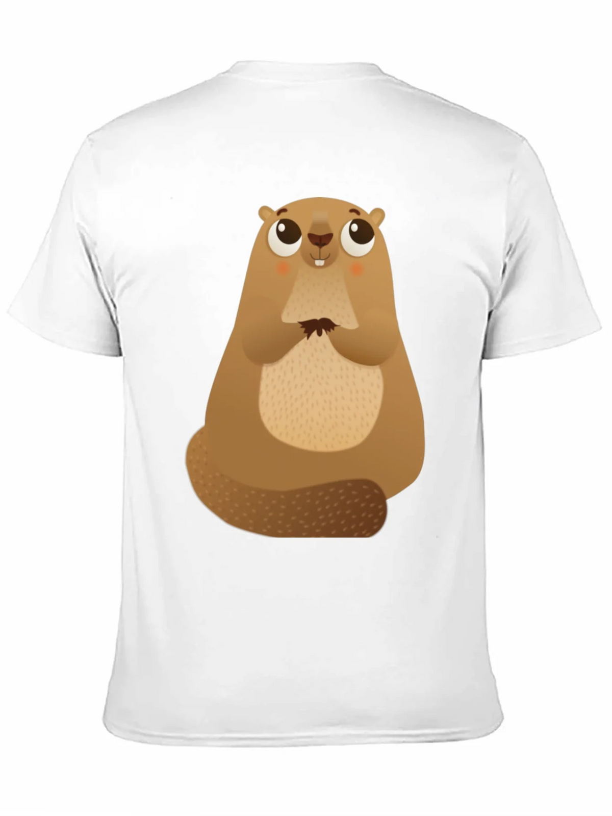 Cute Beaver Graphic Tee - Soft Cotton Comfort product image 2