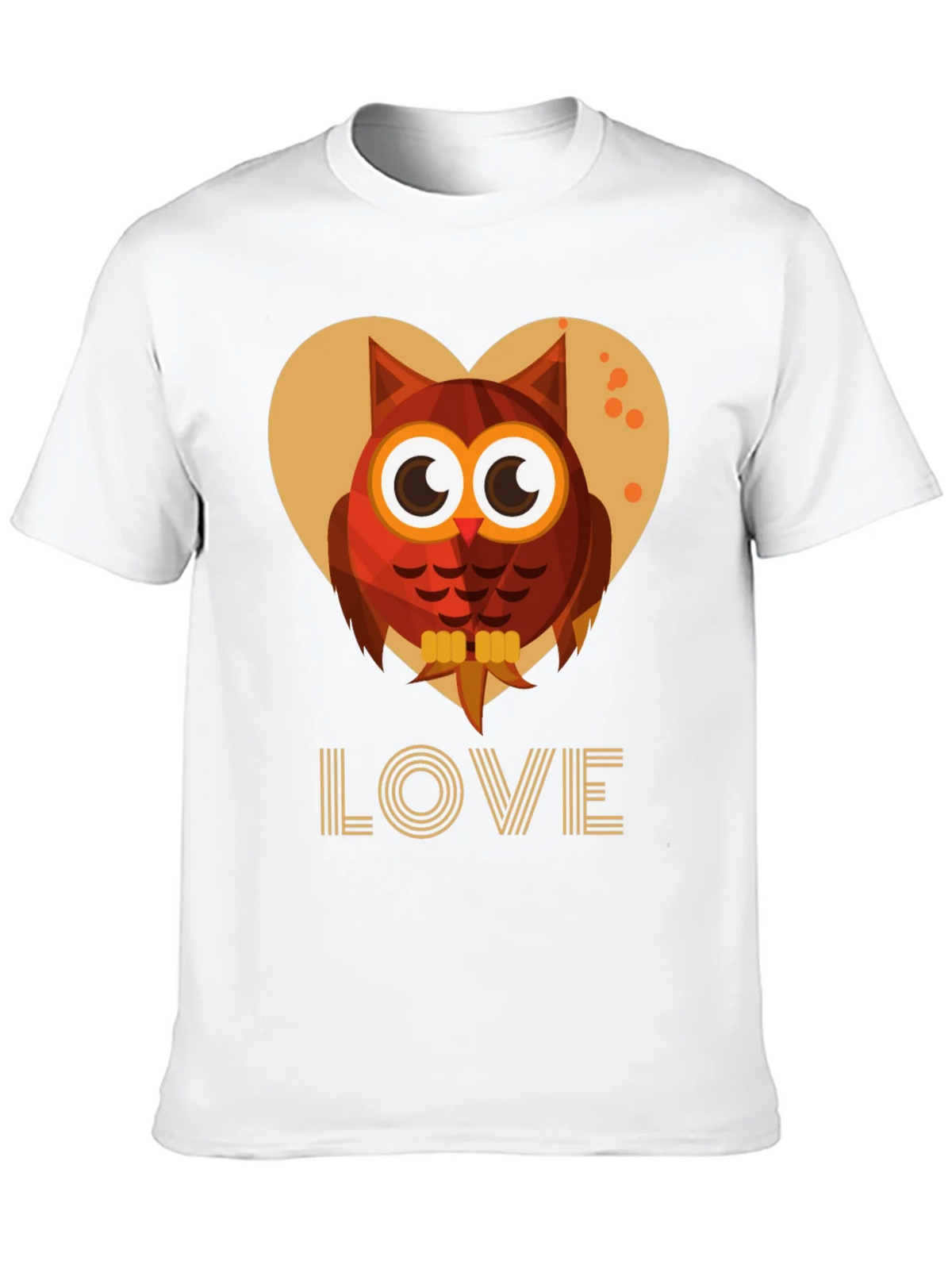 Owl Love Graphic Tee - Cute Bird Design product image 12