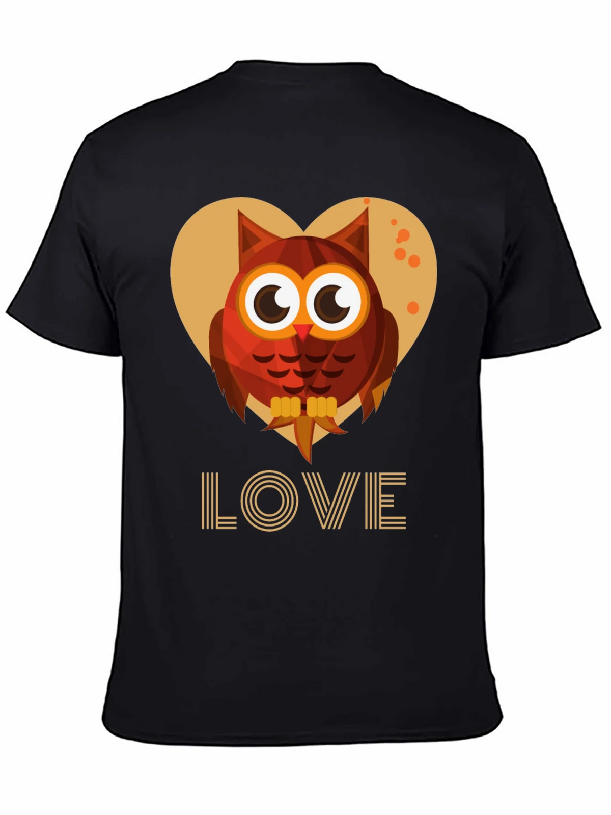 Owl Love Graphic Tee - Cute Bird Design product image 7
