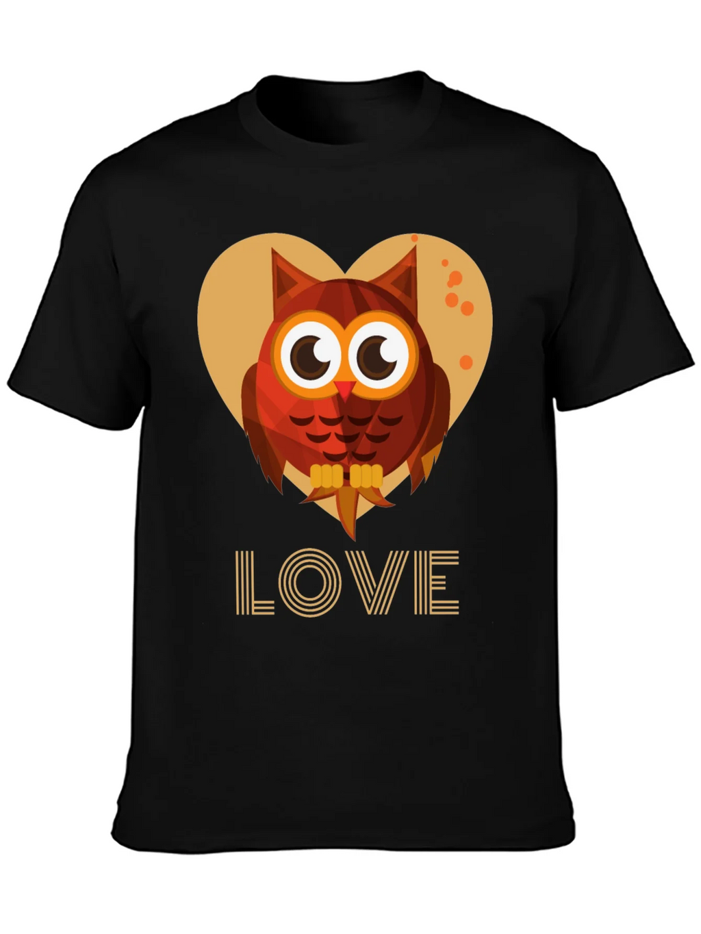 Owl Love Graphic Tee - Cute Bird Design product image 6