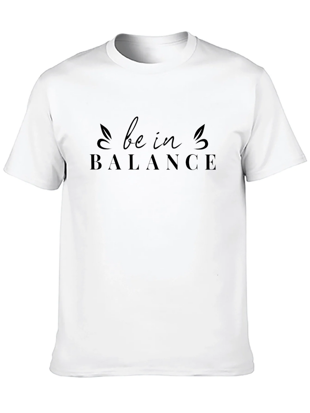 Be In Balance Graphic Tee - Black Casual Comfort product image 9