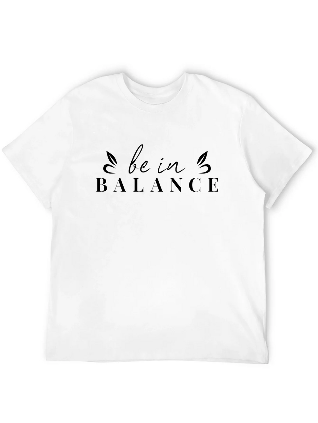 Be In Balance Graphic Tee - Black Casual Comfort product image 11