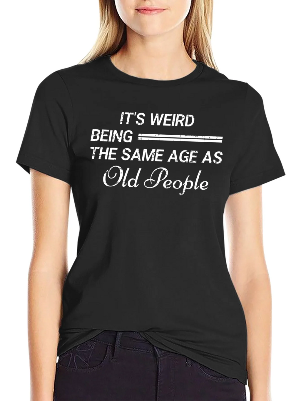 Funny Old People Graphic Tee - Quirky Sarcastic Humor product image 5