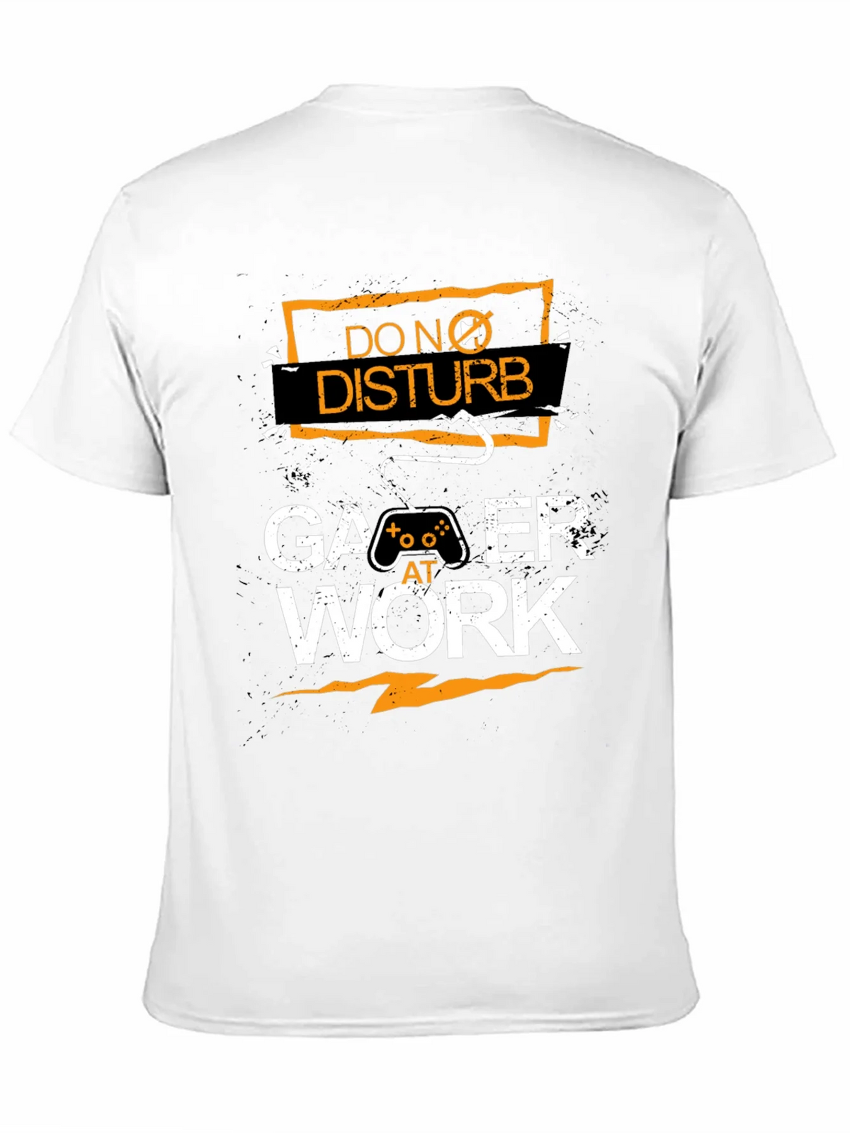 Gamer At Work Black Graphic Tee product image 10