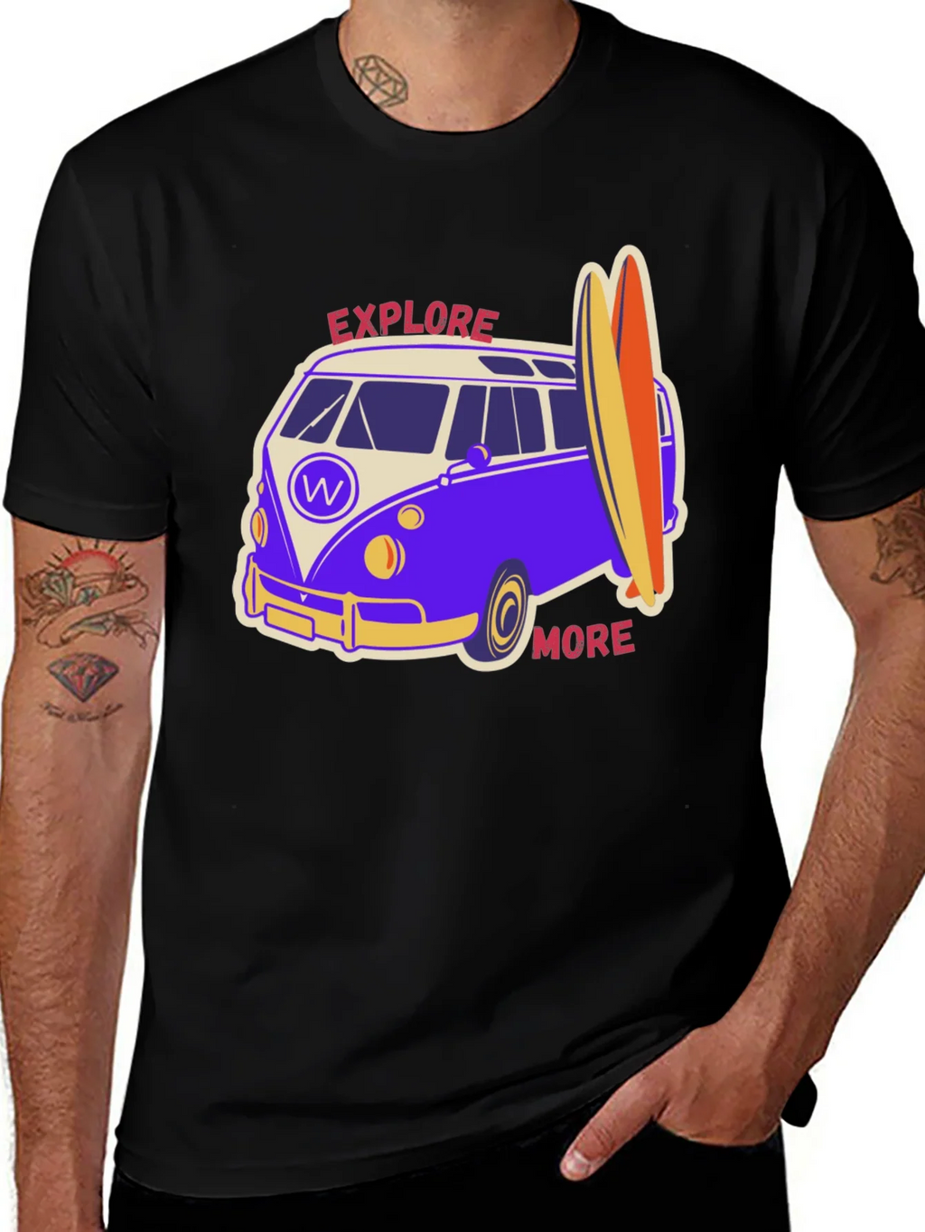 Explore More Surf Van Graphic Tee product image 1