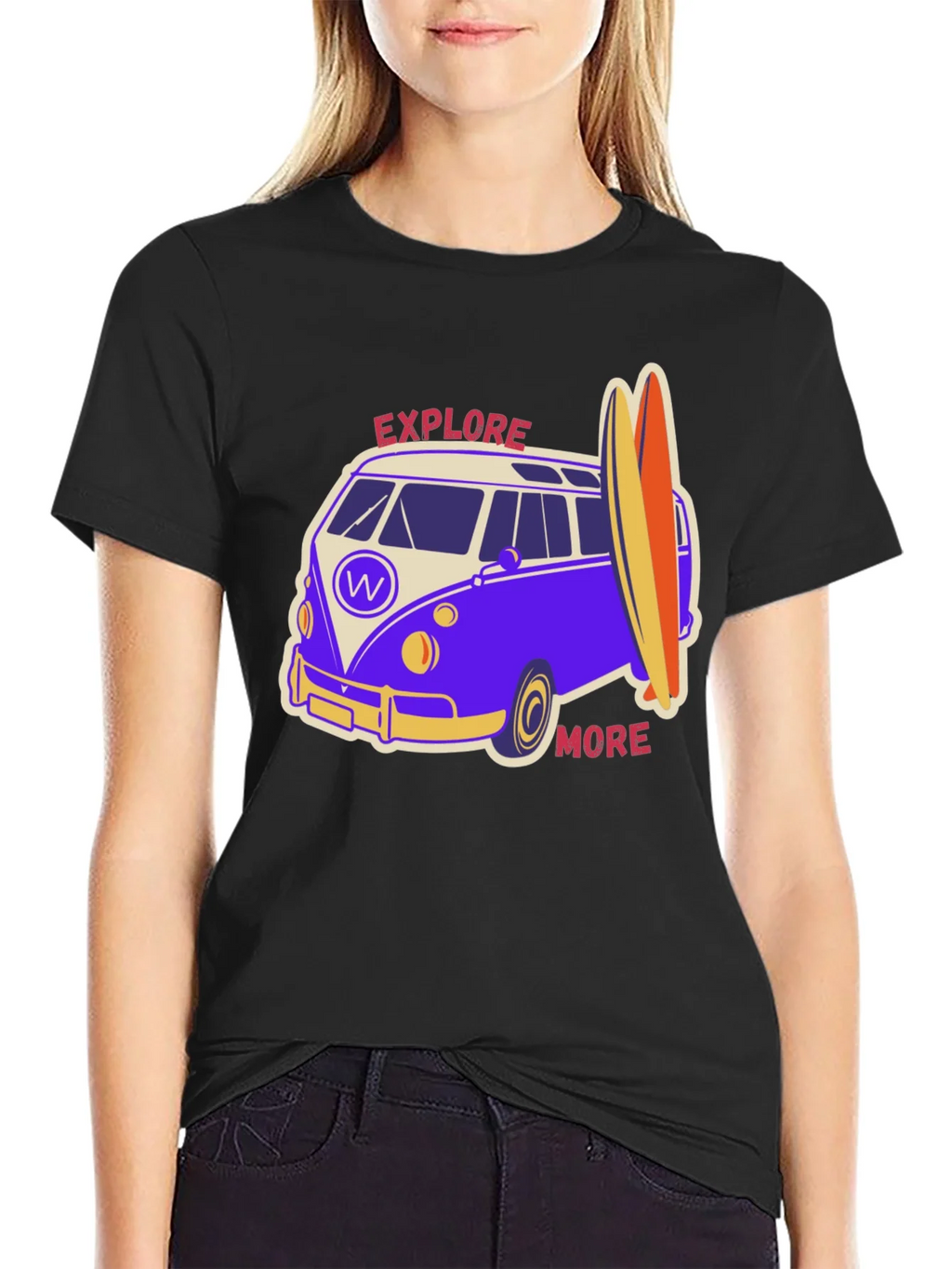Explore More Surf Van Graphic Tee product image 2