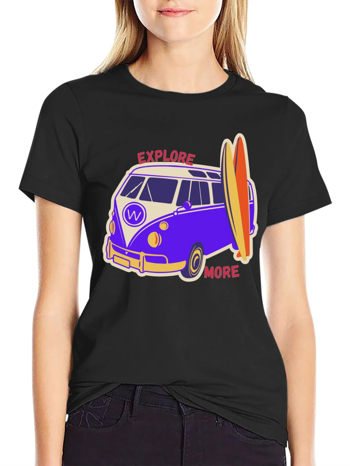 Explore More Surf Van Graphic Tee product image 2