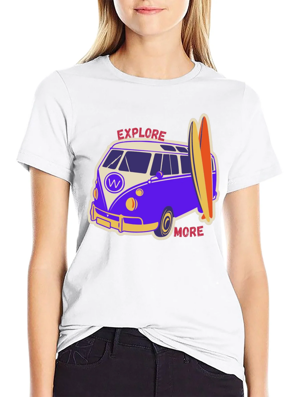 Explore More Surf Van Graphic Tee product image 8