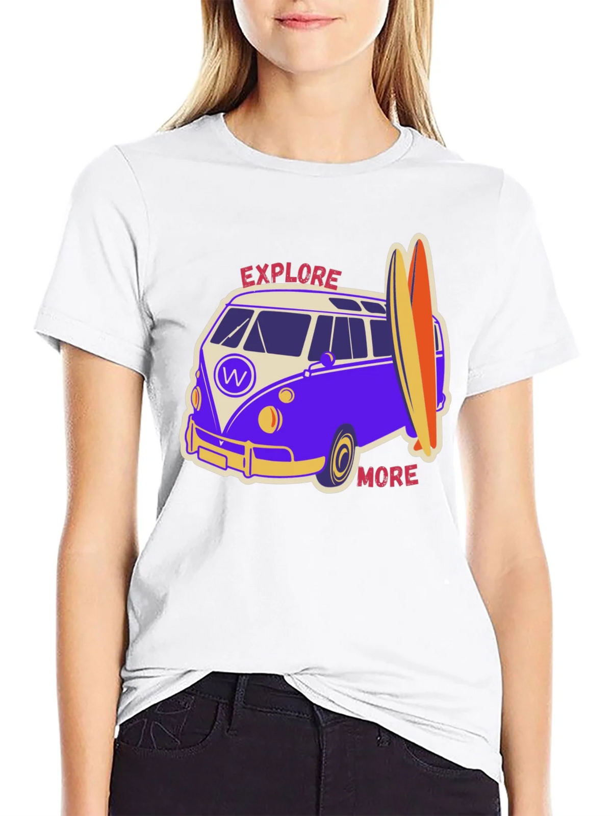 Explore More Surf Van Graphic Tee product image 8