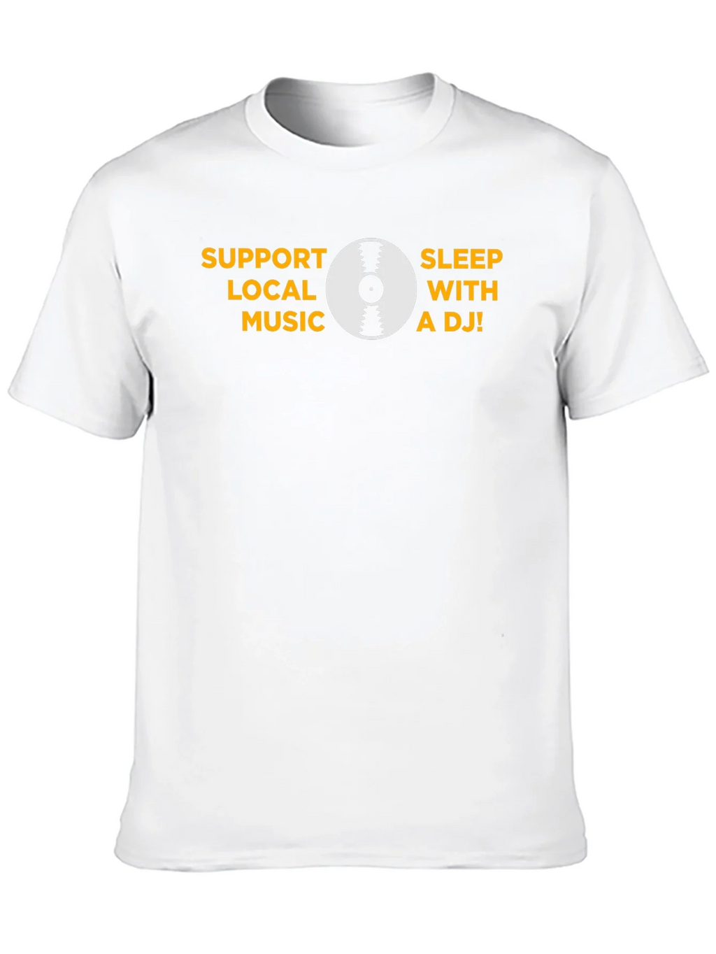 Support Local Music - Black Graphic T-Shirt product image 12