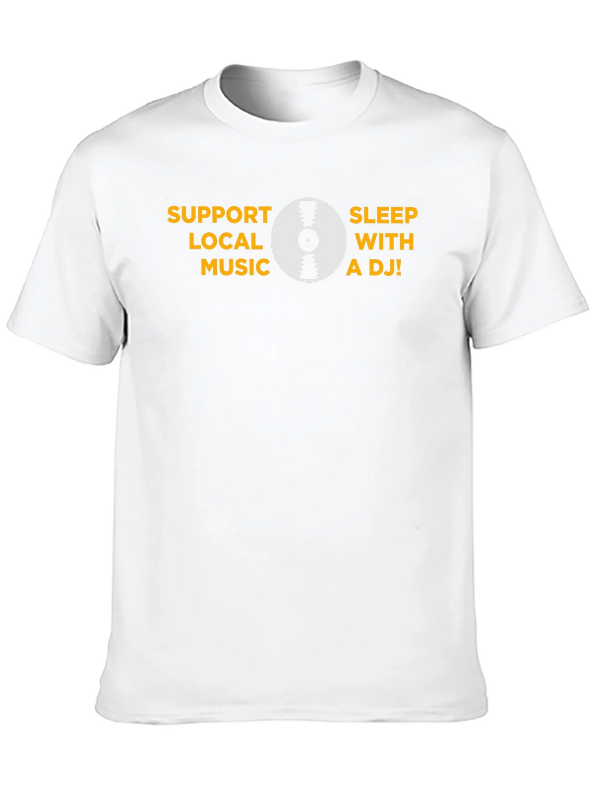 Support Local Music - Black Graphic T-Shirt product image 12