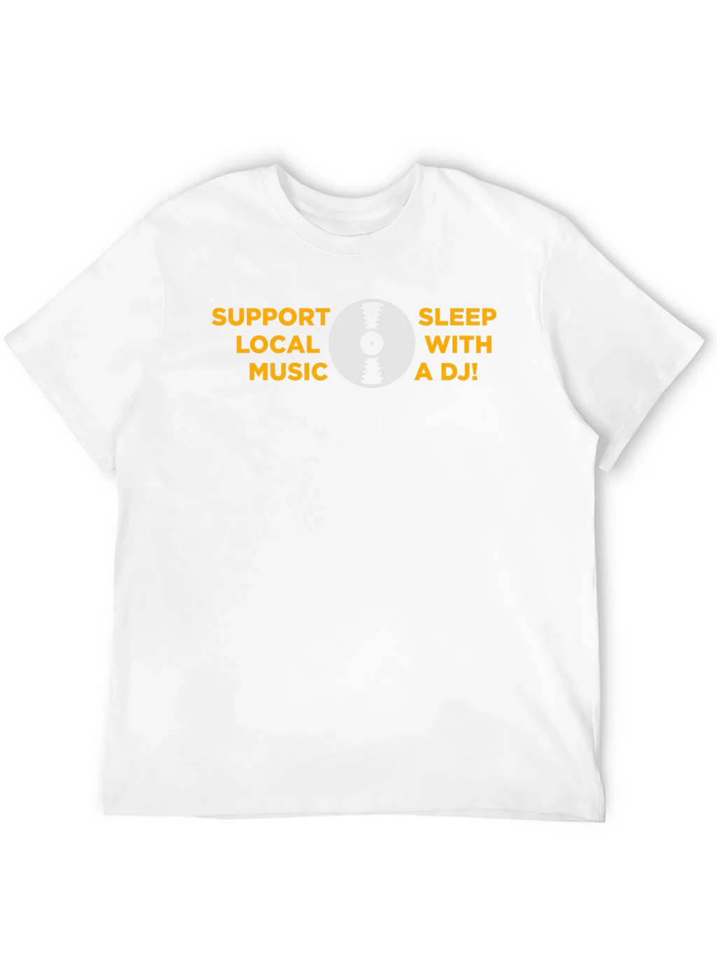 Support Local Music - Black Graphic T-Shirt product image 3