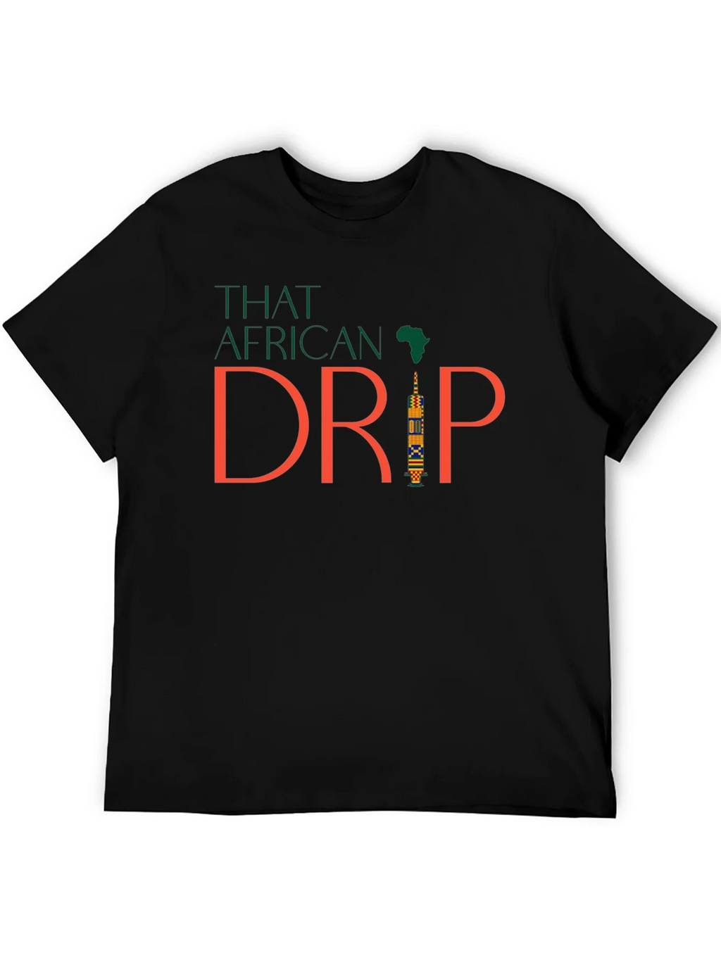 That African Drip Black Tee product image 8