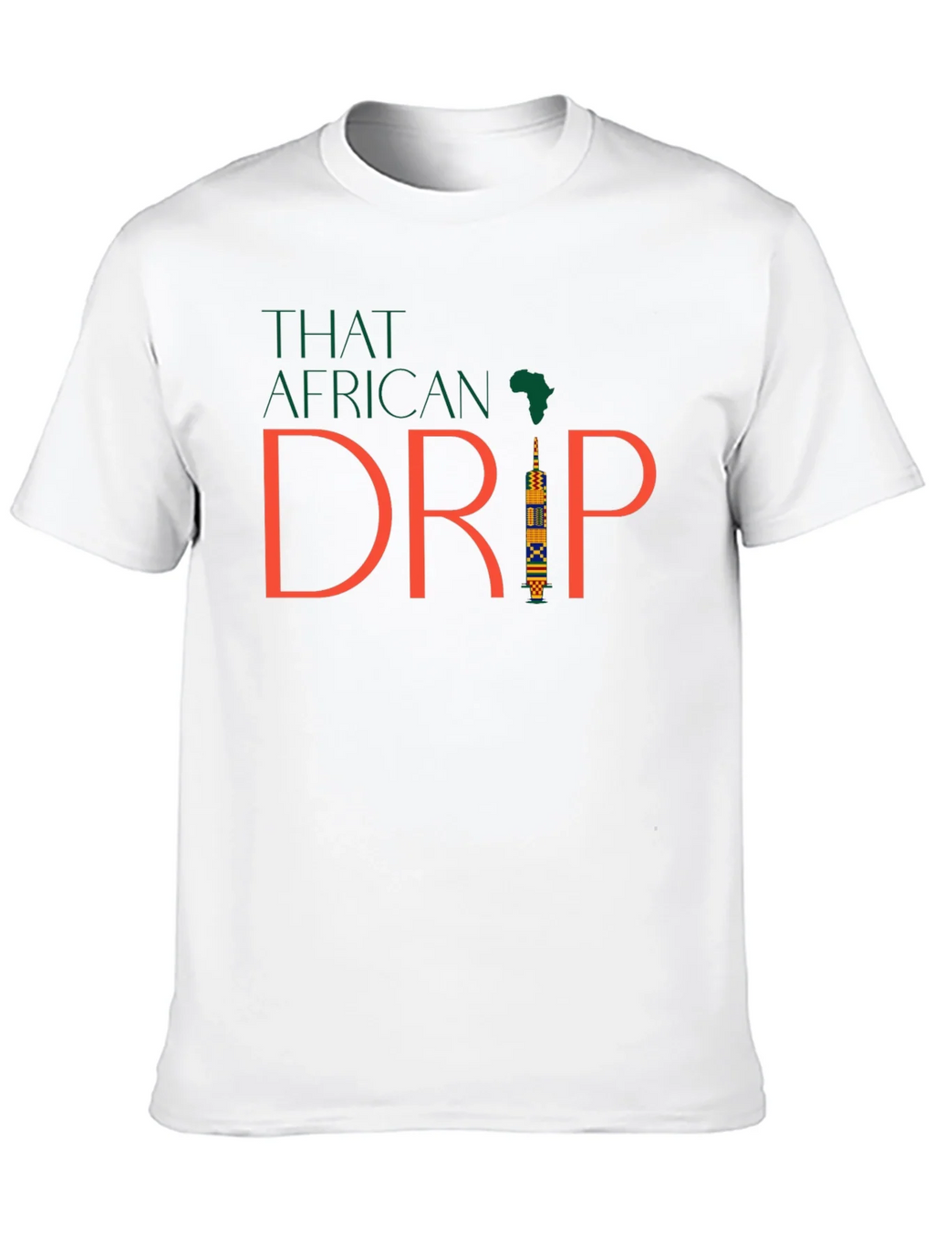 That African Drip Black Tee product image 12