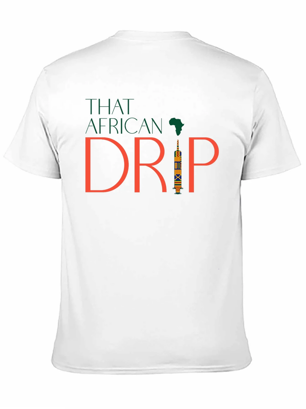 That African Drip Black Tee product image 2