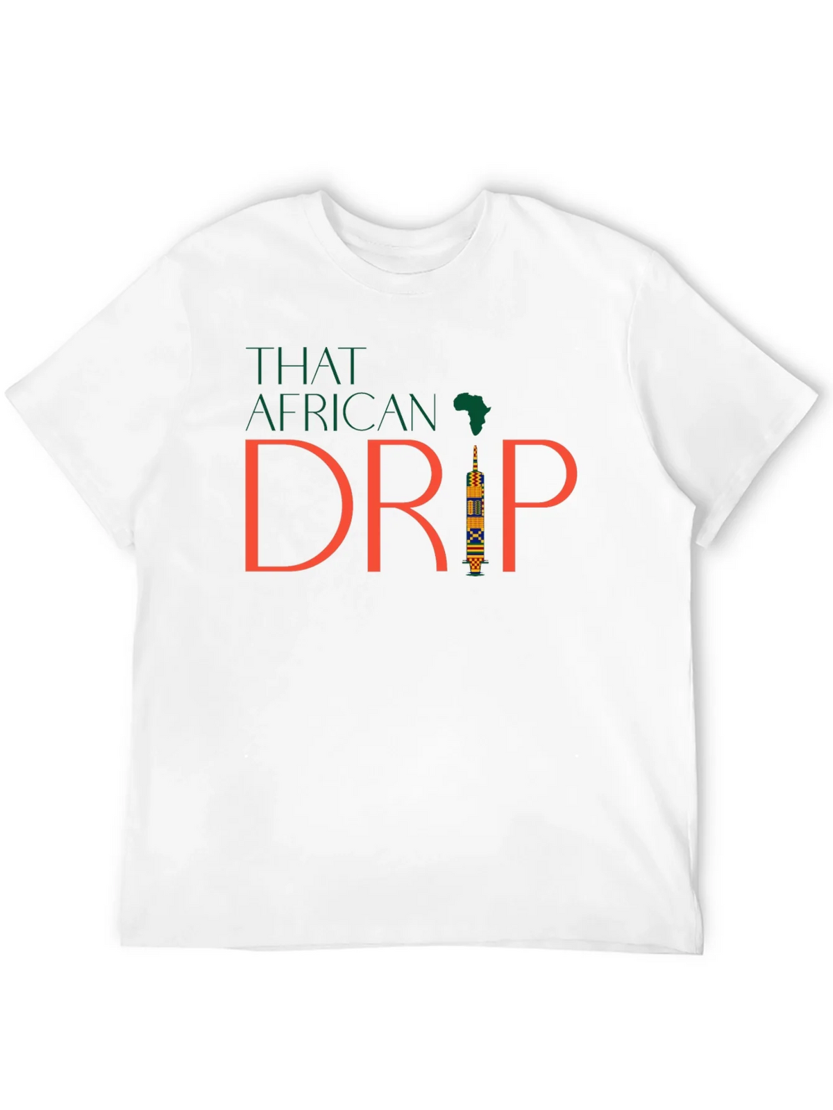 That African Drip Black Tee product image 3