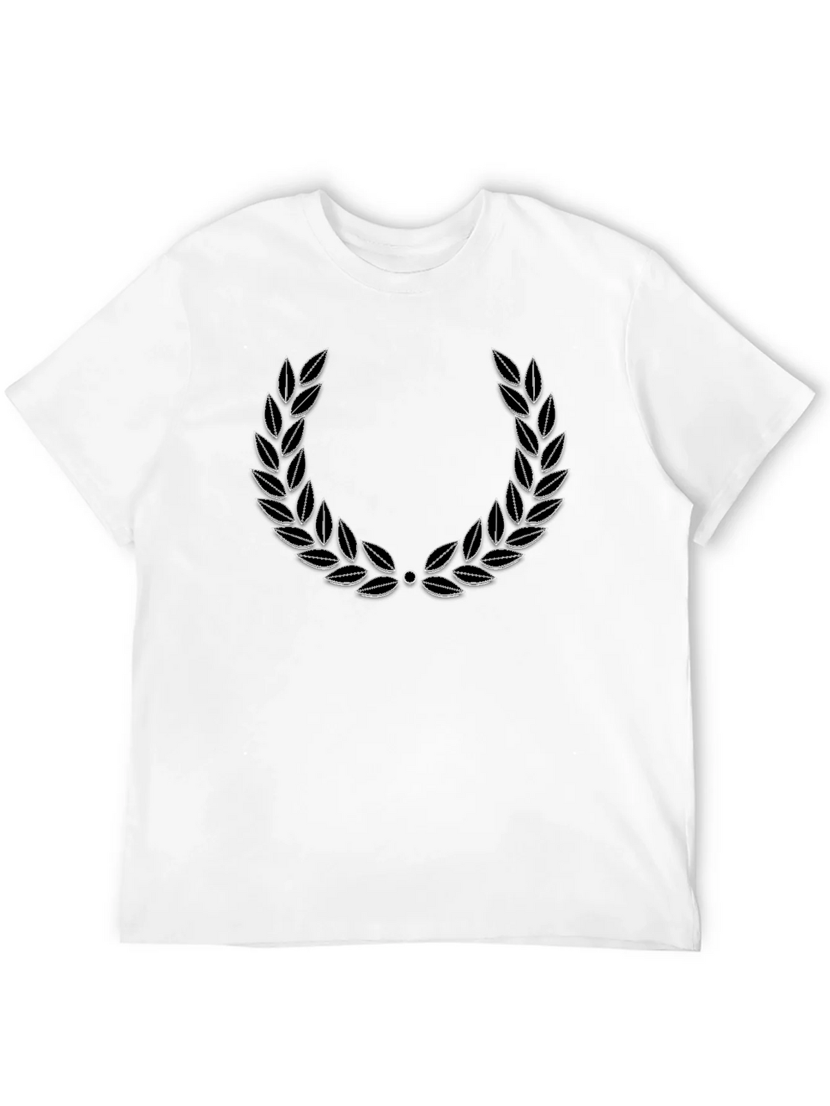 Classic Laurel Wreath Graphic Tee - Black product image 11