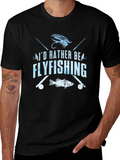 Fly Fishing T-Shirt - Id Rather Be Flyfishing product image 1