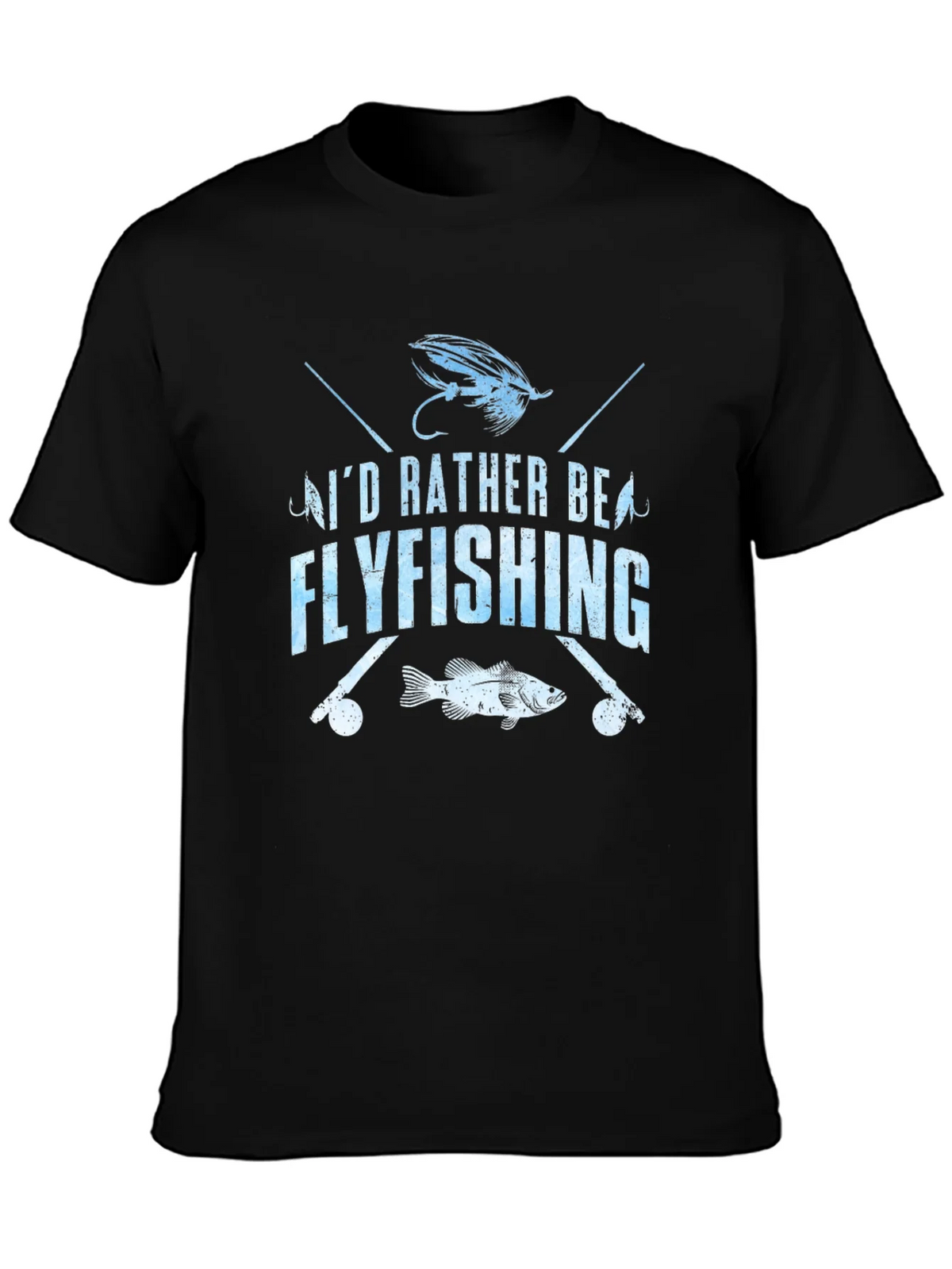 Fly Fishing T-Shirt - Id Rather Be Flyfishing product image 6