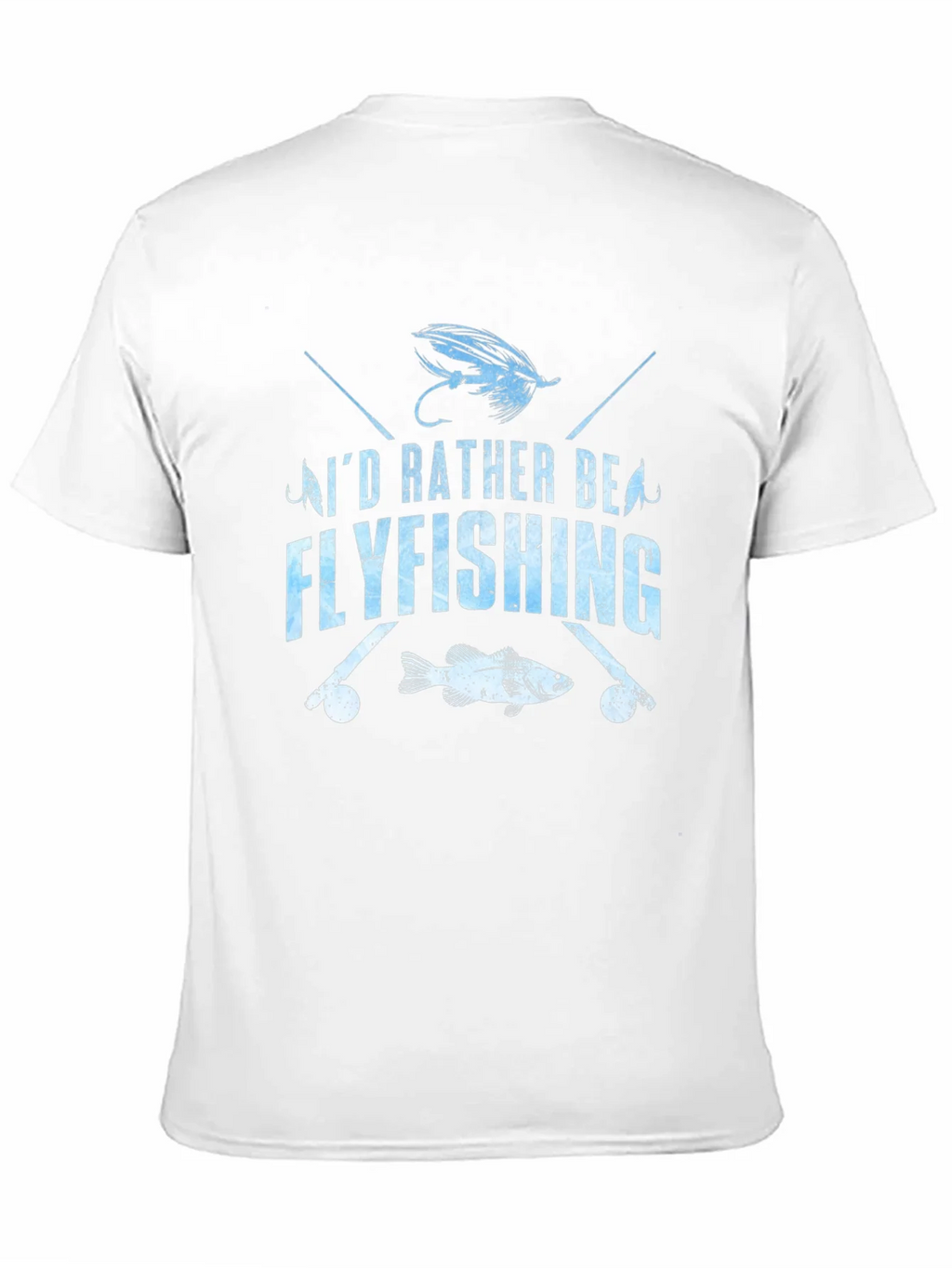 Fly Fishing T-Shirt - Id Rather Be Flyfishing product image 2
