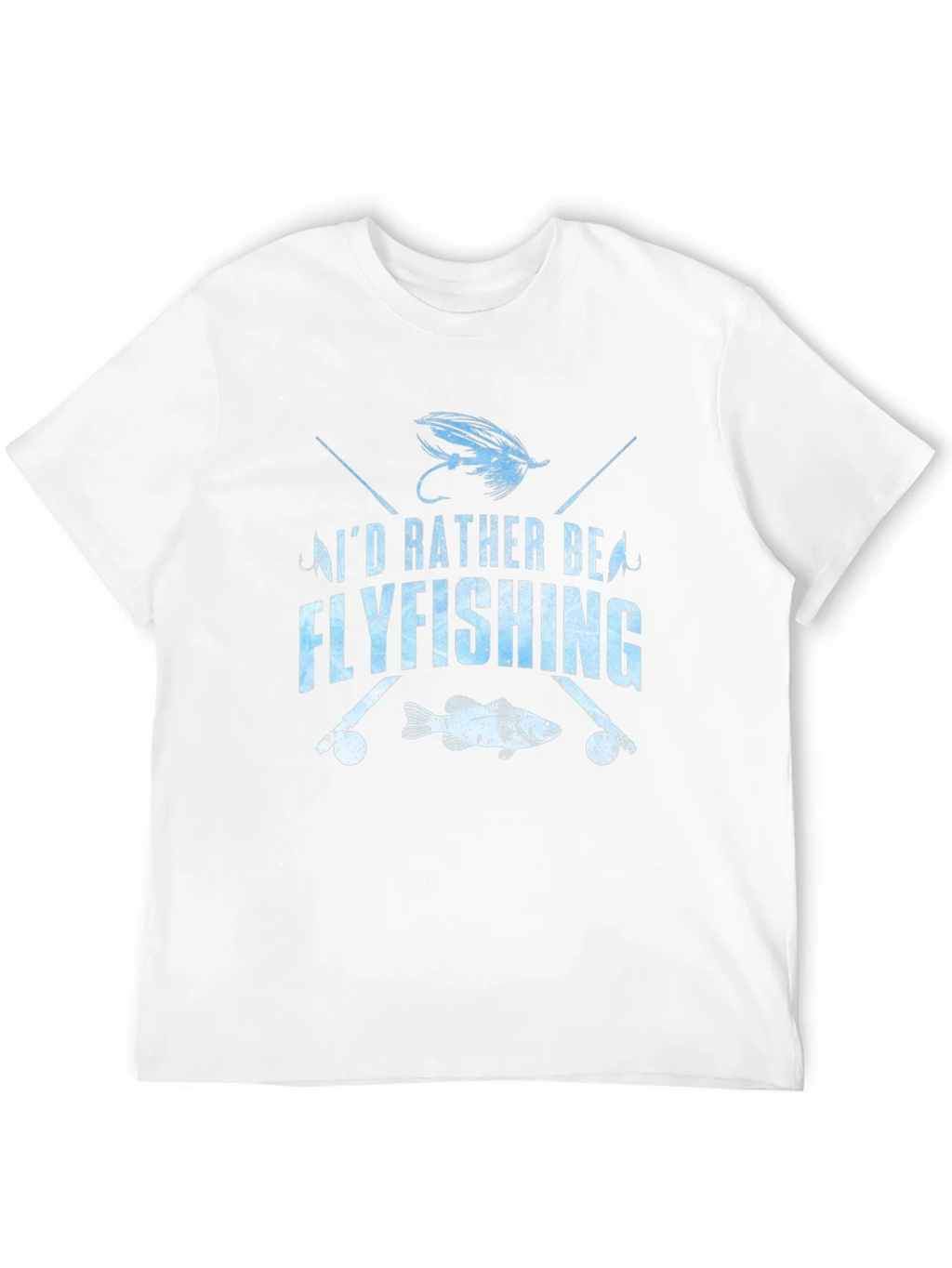 Fly Fishing T-Shirt - Id Rather Be Flyfishing product image 3