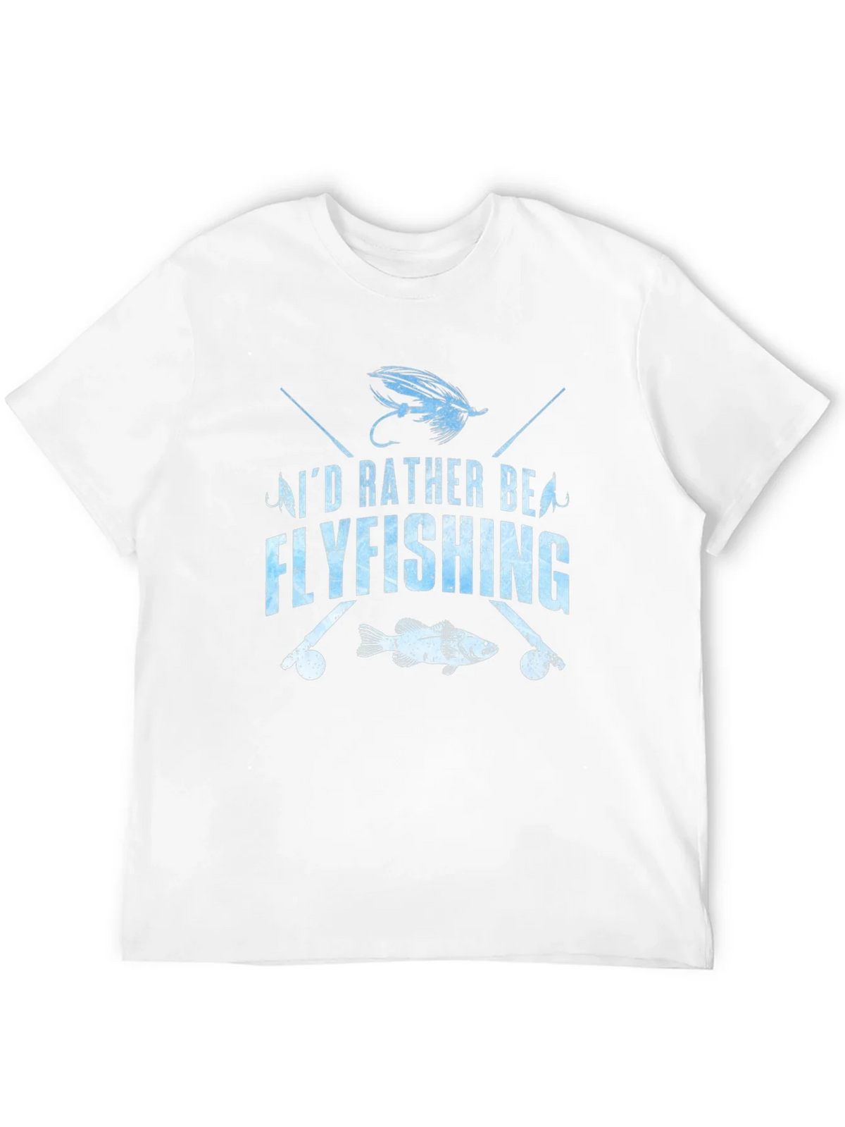 Fly Fishing T-Shirt - Id Rather Be Flyfishing product image 3