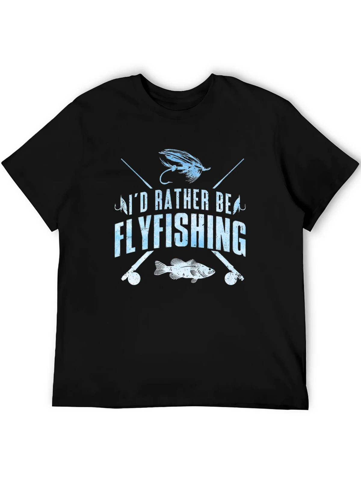 Fly Fishing T-Shirt - Id Rather Be Flyfishing product image 8