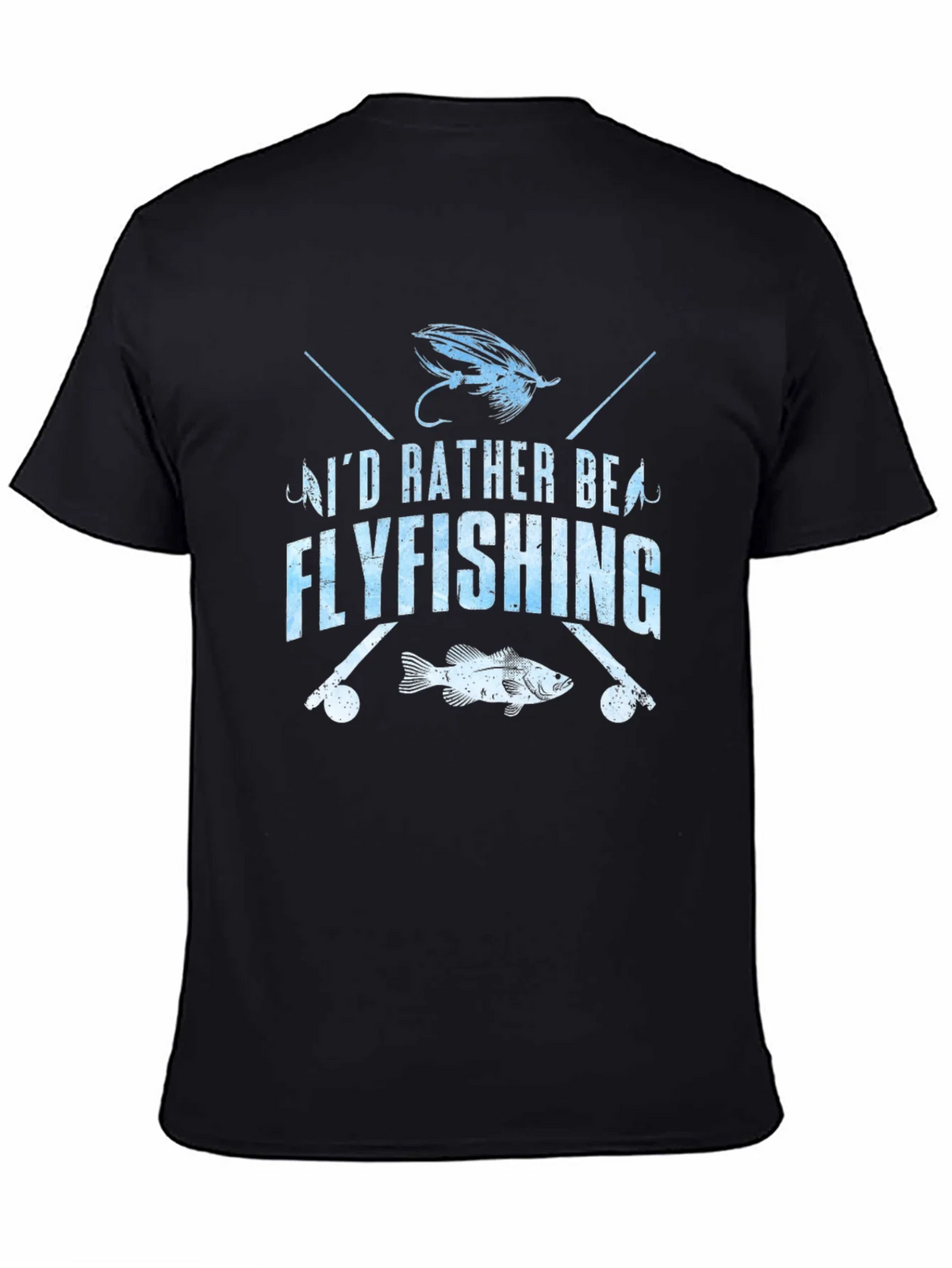 Fly Fishing T-Shirt - Id Rather Be Flyfishing product image 7