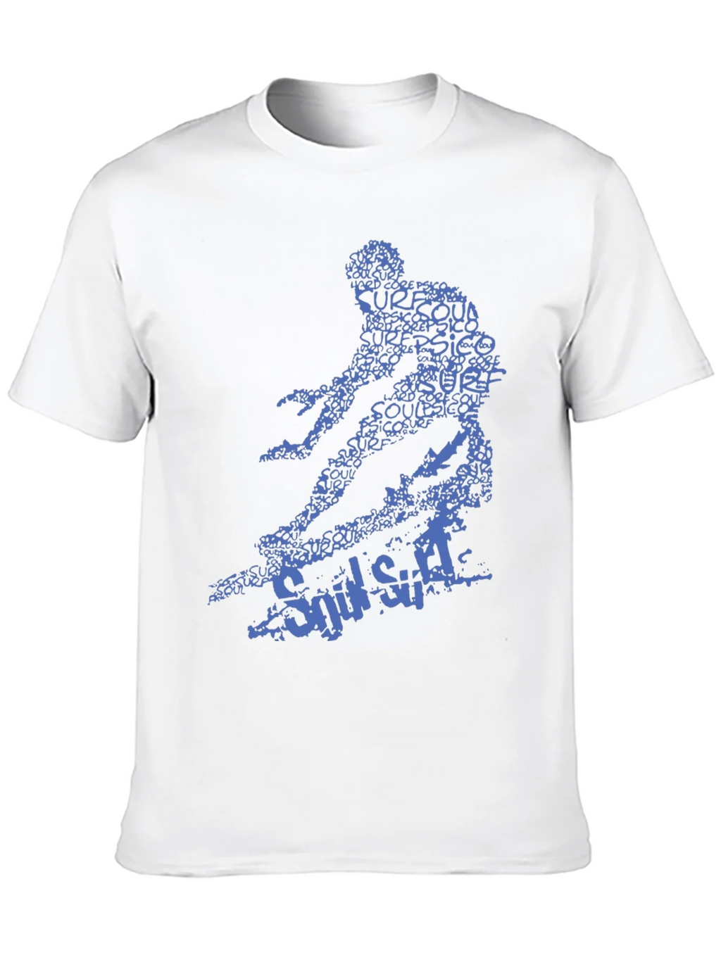 Surf Style Graphic Tee - Black Cotton T-Shirt product image 9