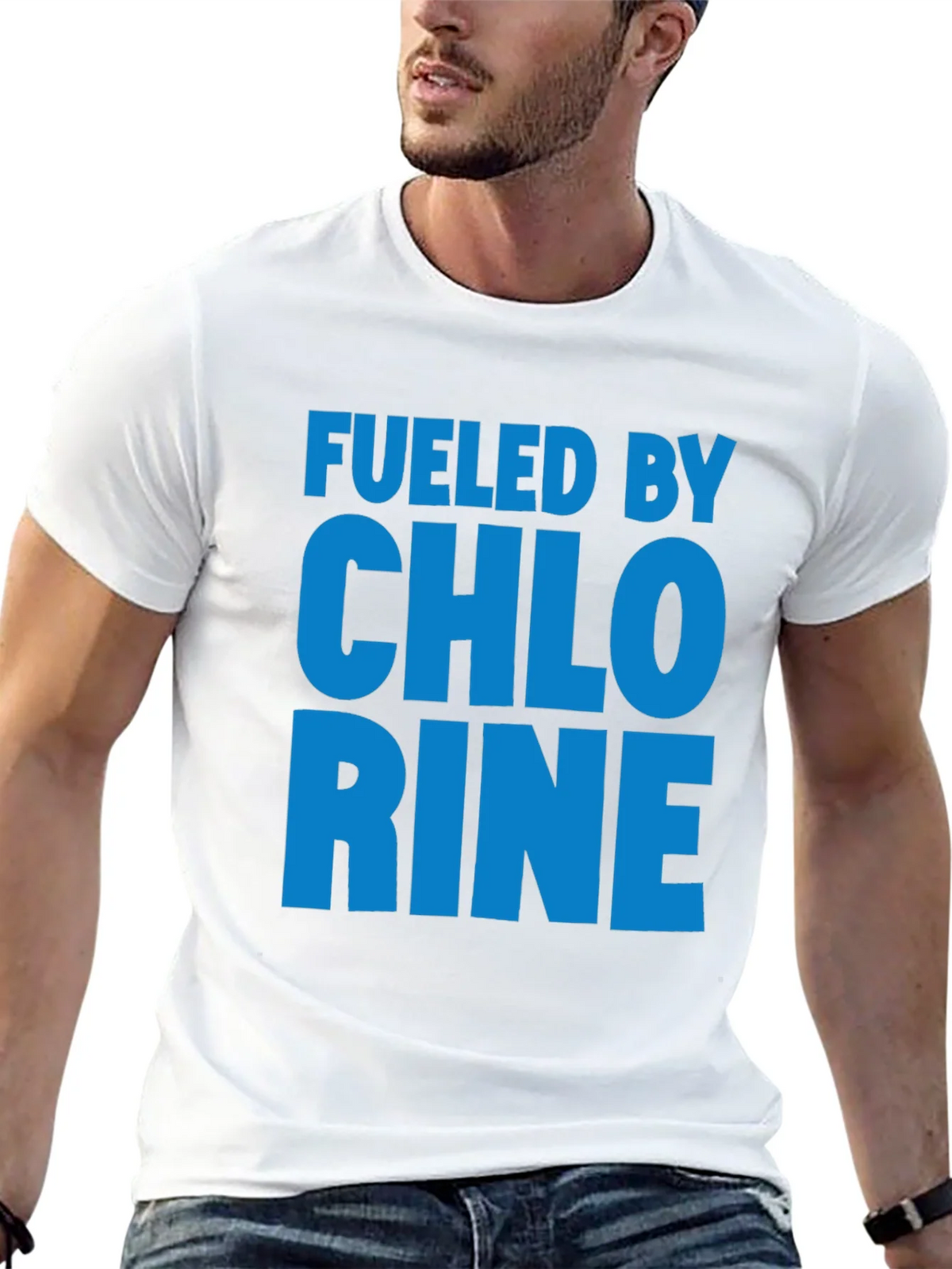 Fueled by Chlorine Graphic T-Shirt product image 12
