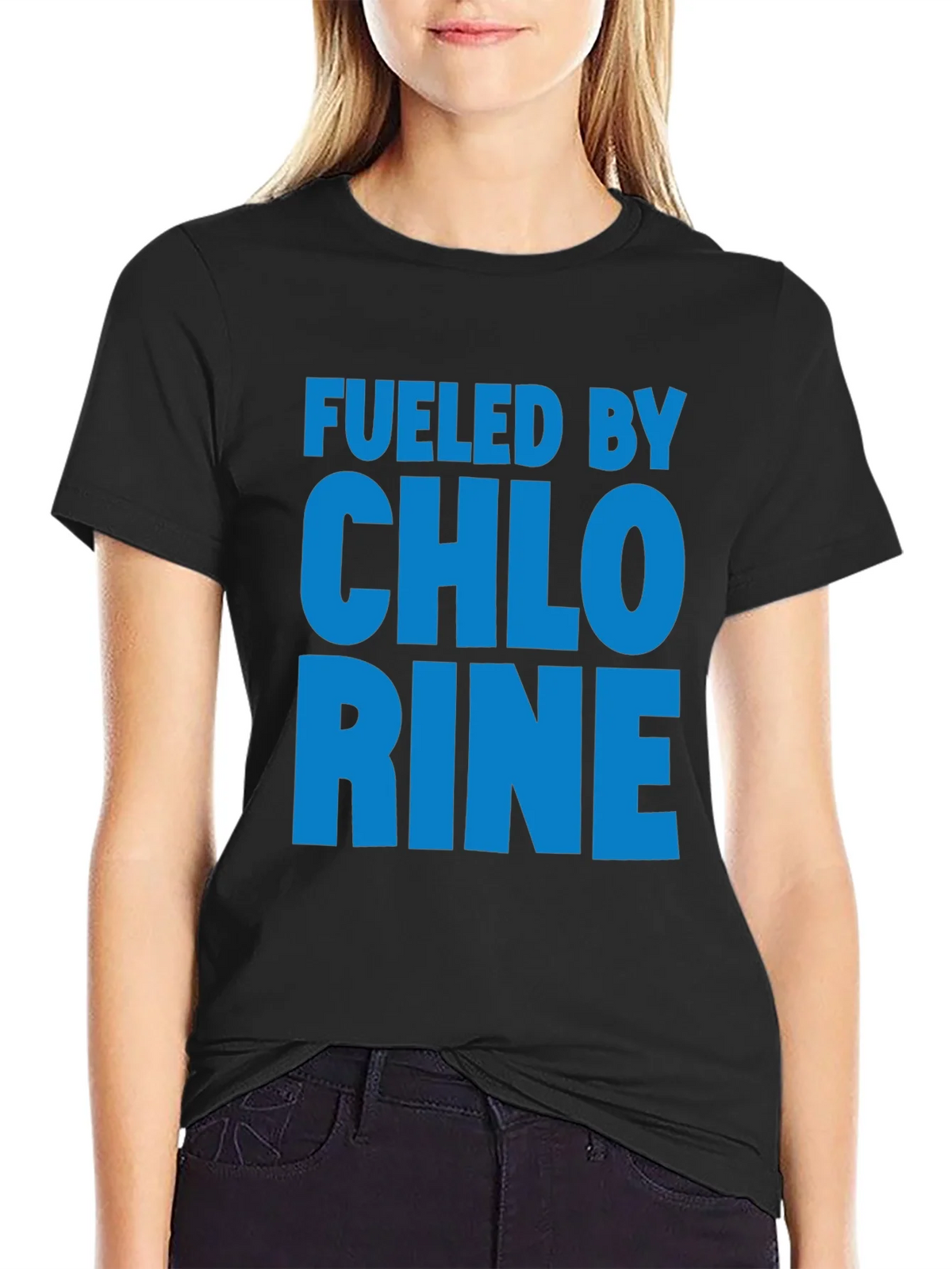 Fueled by Chlorine Graphic T-Shirt product image 2