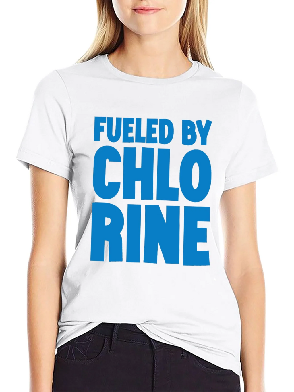 Fueled by Chlorine Graphic T-Shirt product image 8
