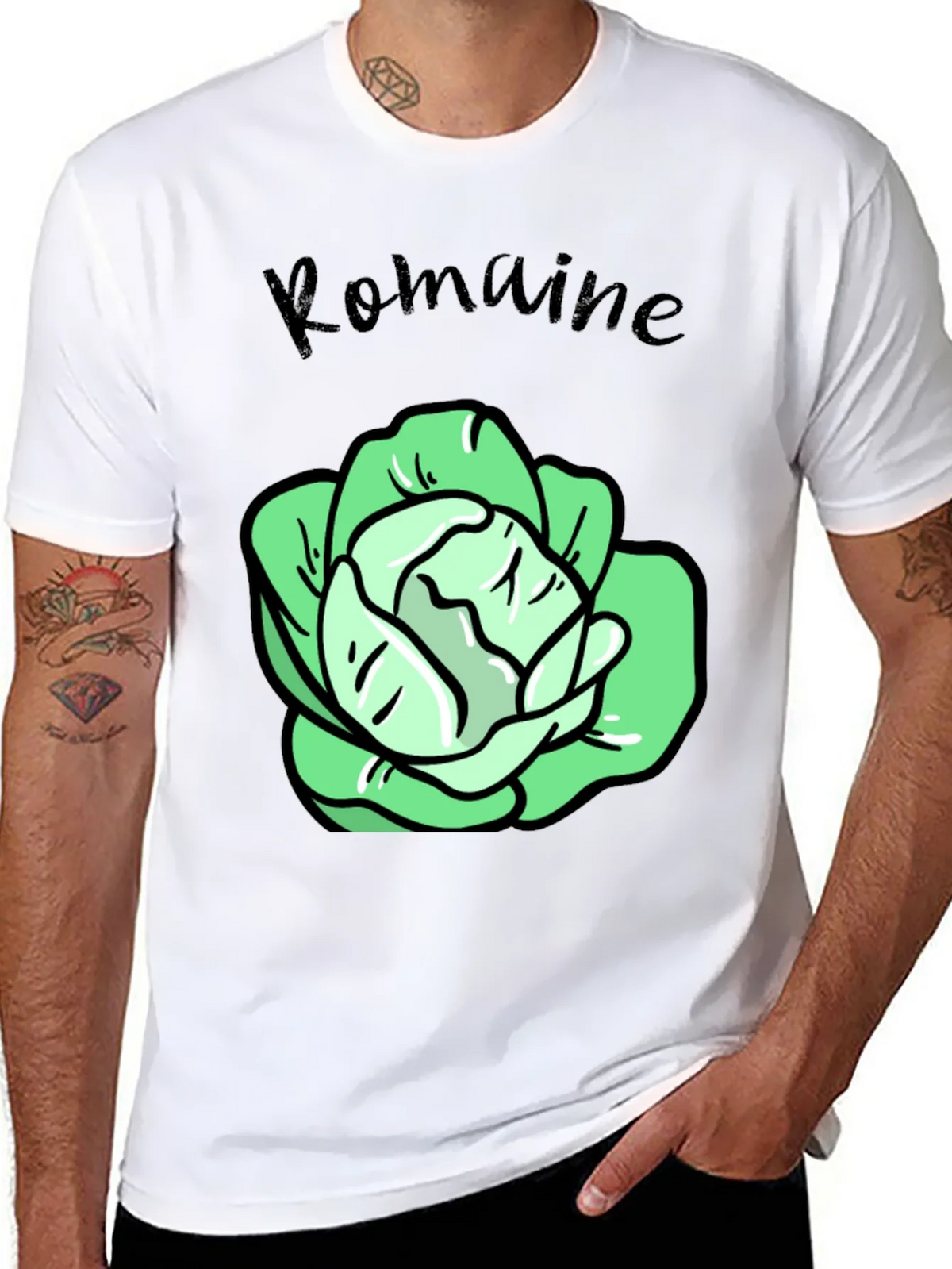 Romaine Lettuce Graphic Tee product image 7