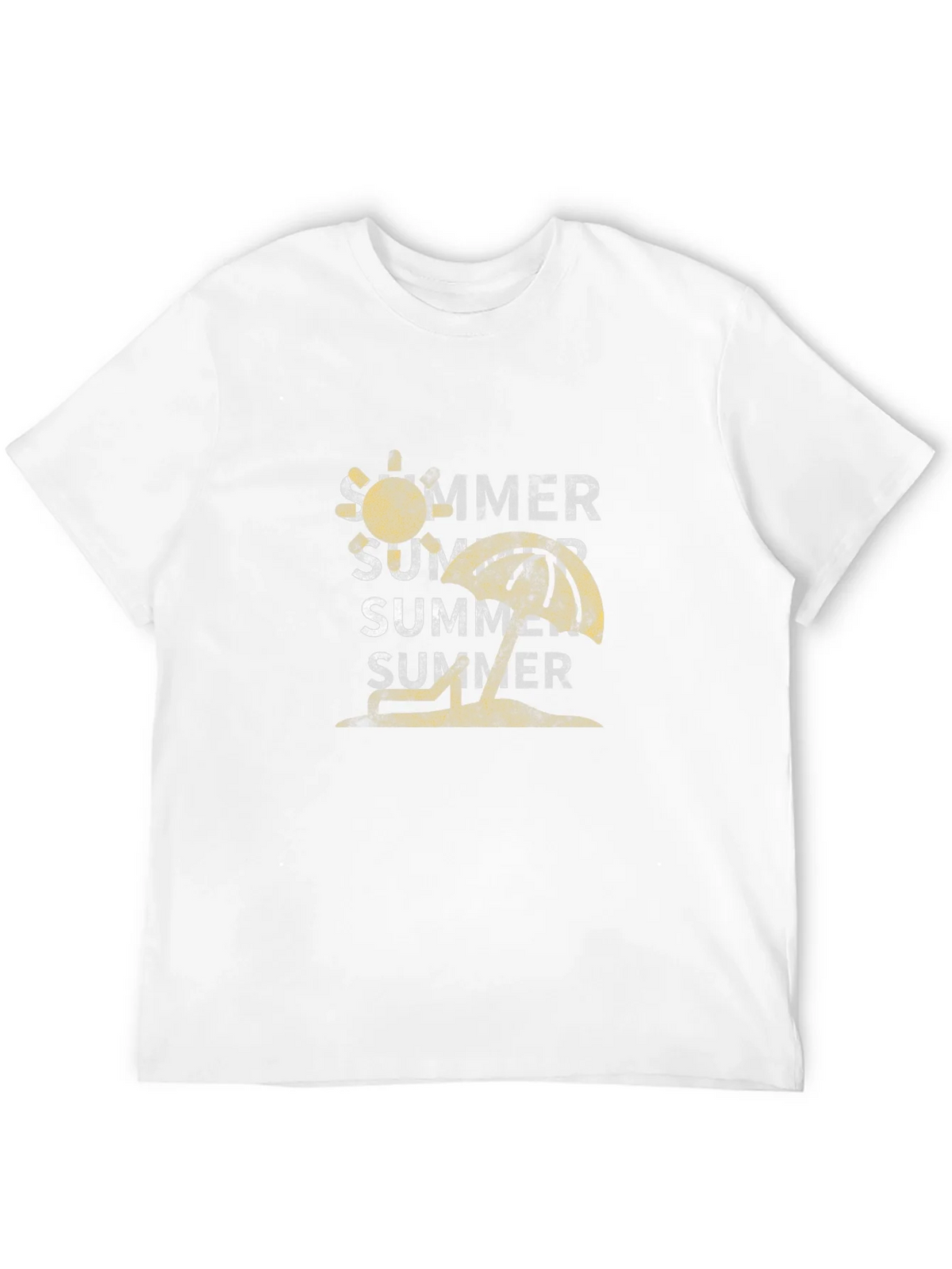 Summer Graphic Tee - Black Cotton T-Shirt product image 11