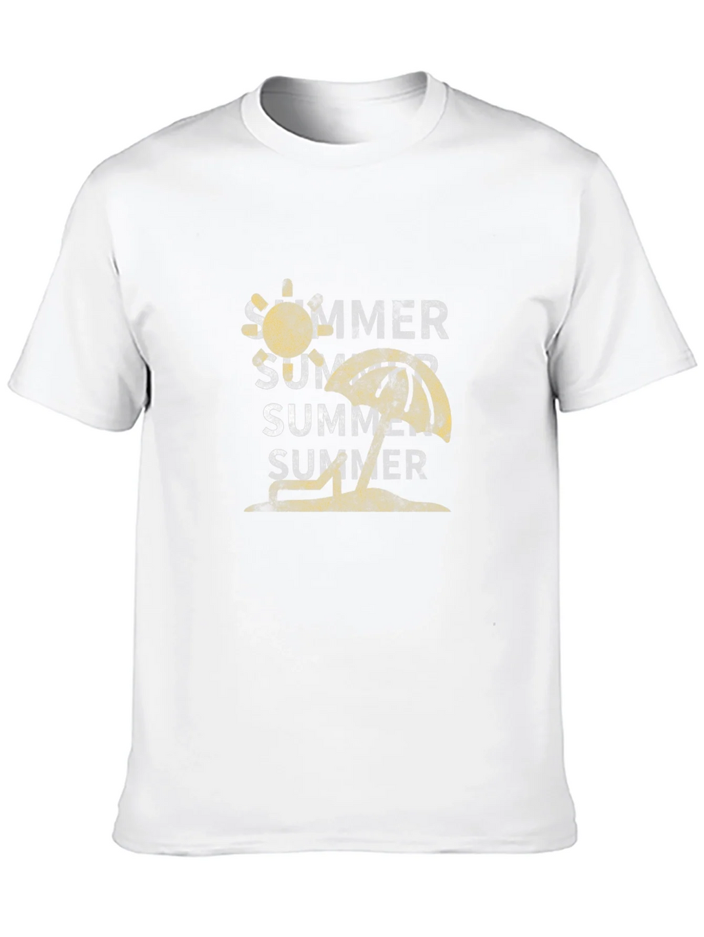 Summer Graphic Tee - Black Cotton T-Shirt product image 9