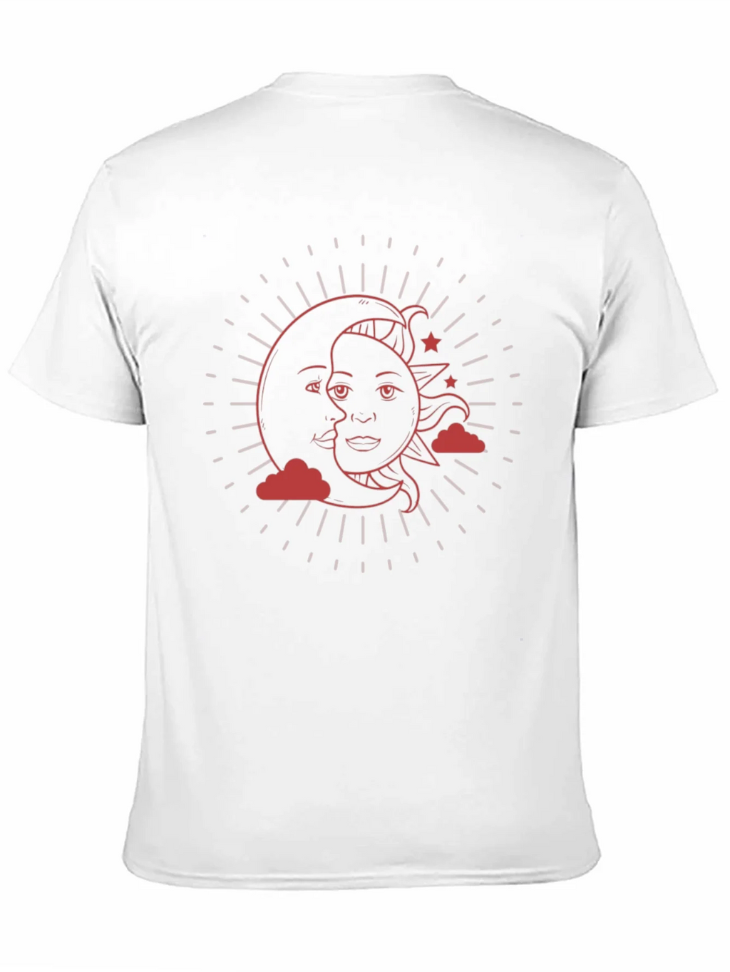 Celestial Sun & Moon Graphic T-Shirt product image 10