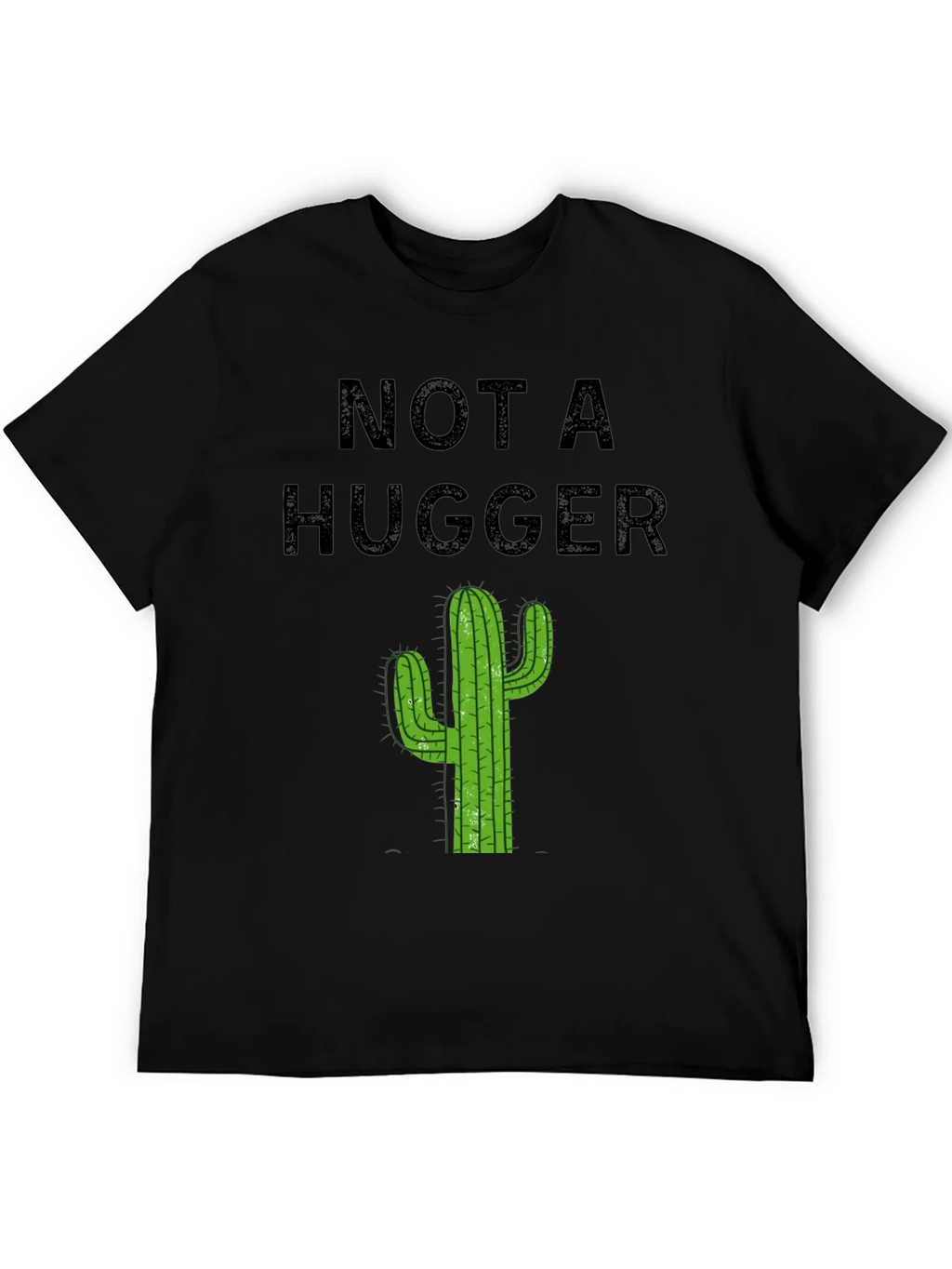Not A Hugger T-Shirt - Cactus Graphic Tee product image 5