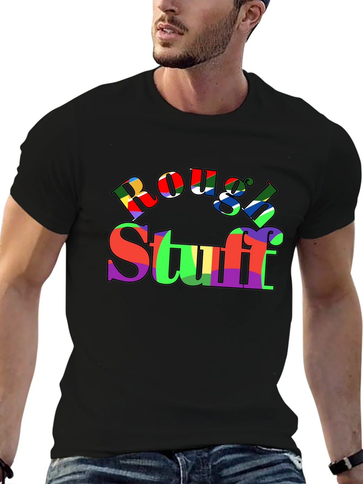 Rough & Stuff Colorful Graphic T-Shirt product image 9