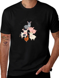 Friends Not Food T-Shirt - Vegan Animal Lover Tee product image 1