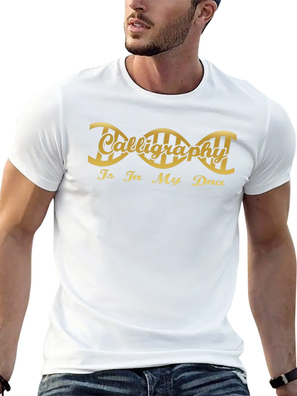 Calligraphy DNA Graphic Tee product image 12