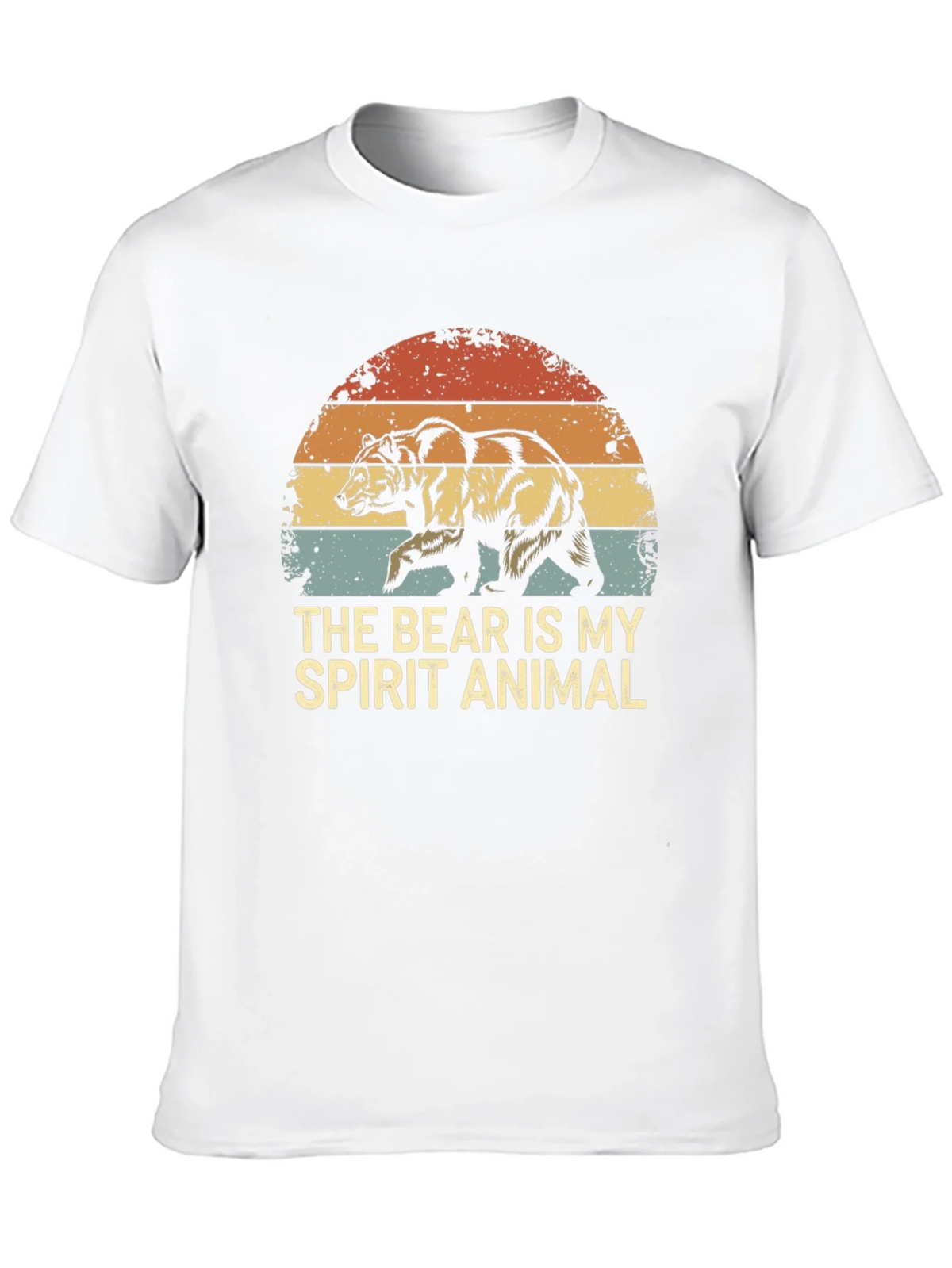 Bear Spirit Animal Graphic Tee - Retro Style product image 9