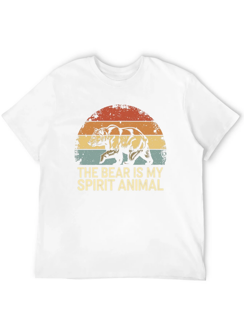 Bear Spirit Animal Graphic Tee - Retro Style product image 11